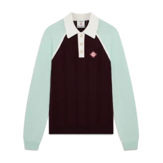 Tennis-pikétröja med långa ärmar