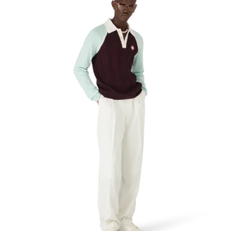 Tennis-pikétröja med långa ärmar