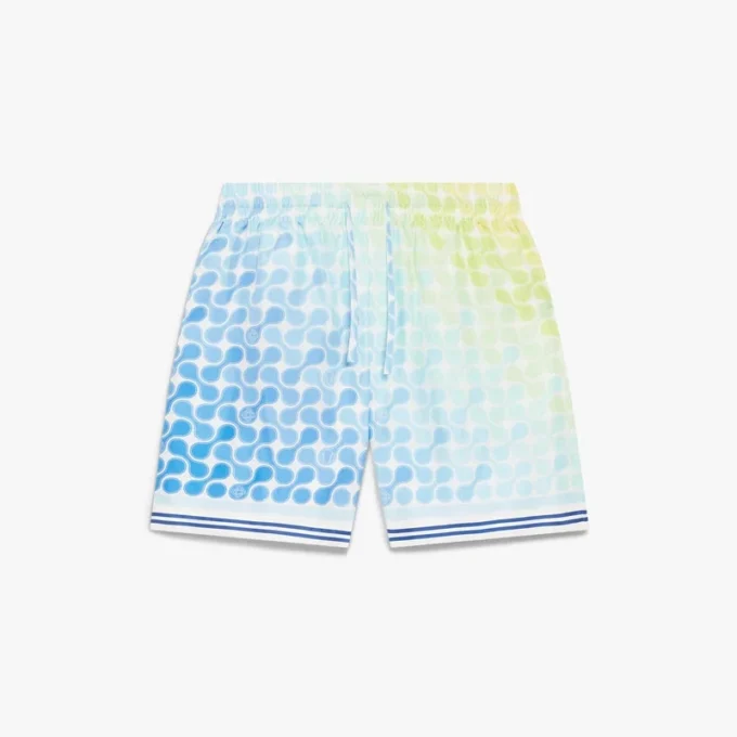 Tennis Tile-silk Shorts