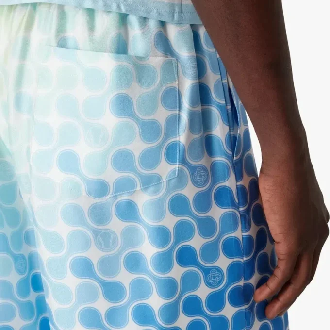 Tennis Tile-silk Shorts