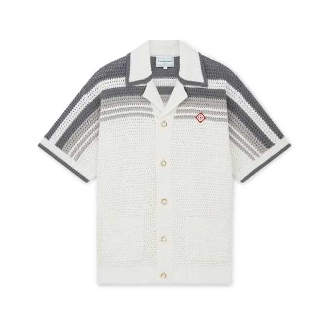 Tennis-virkad skjorta