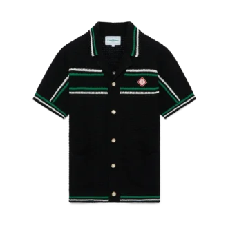 Tennis-virkad skjorta