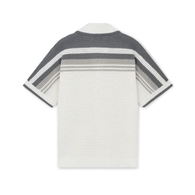 Tennis-virkad skjorta