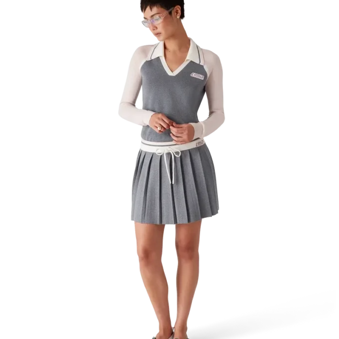 Tenniskjol i merinoull