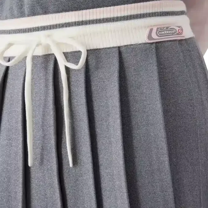 Tenniskjol i merinoull