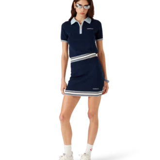 Tennispikétröja i merinoull