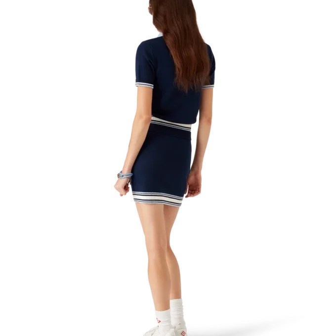 Tennispikétröja i merinoull