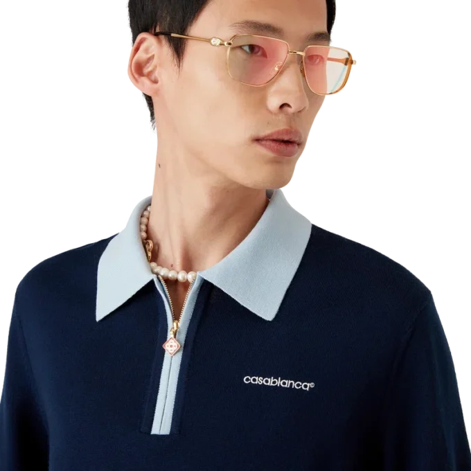 Tennispolo i merinoull