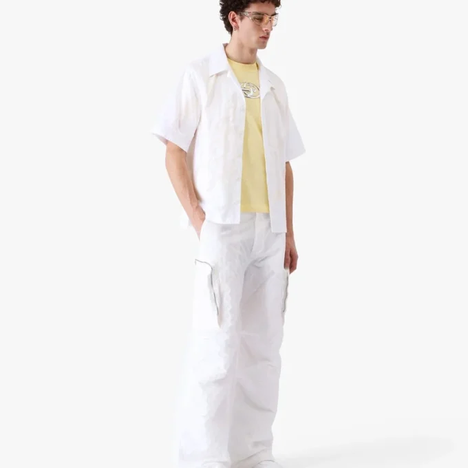 The Art of the Serve Fil Coupe kortärmad skjorta i shorts