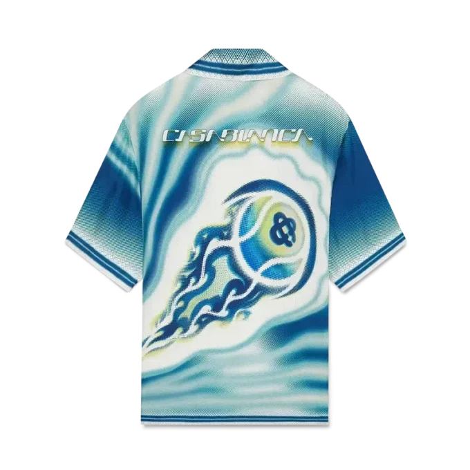 The Art of the Serve kortärmad silkeskjorta