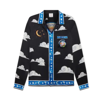 The Four Elements långärmad silkesskjorta