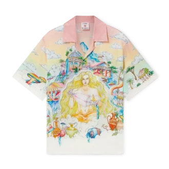 The Road to Knowledge kortärmad silkeskjorta