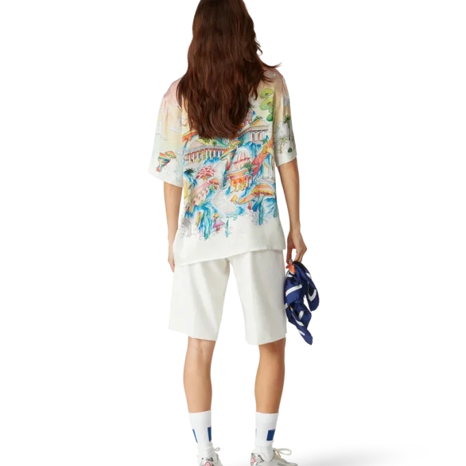 The Road to Knowledge kortärmad silkeskjorta