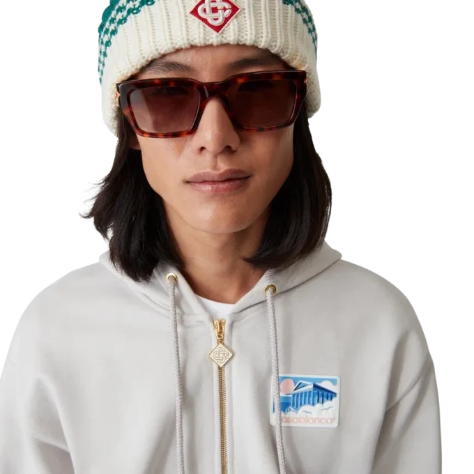 Tortoiseshell the Square Metope solglasögon Tortoiseshell the Square Metope solglasögon