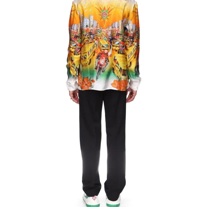 Traffic-linne-skjorte Traffic-linne-skjorte