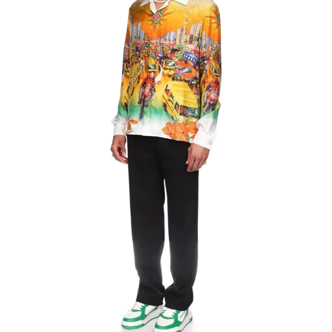 Traffic-linne-skjorte Traffic-linne-skjorte