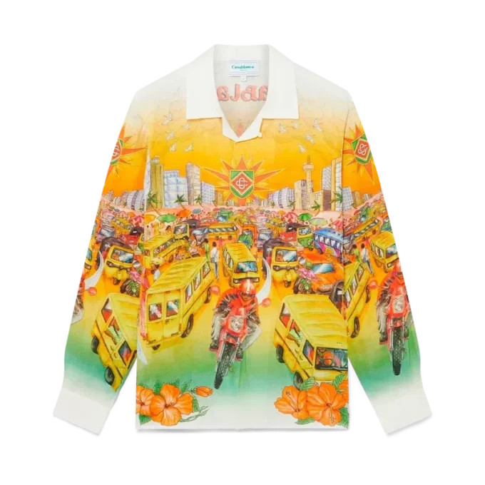 Traffic-linne-skjorte Traffic-linne-skjorte