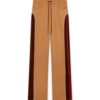 Träningsbyxor med chenillepaneler