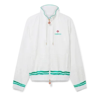 Träningsjacka med laserdetaljer