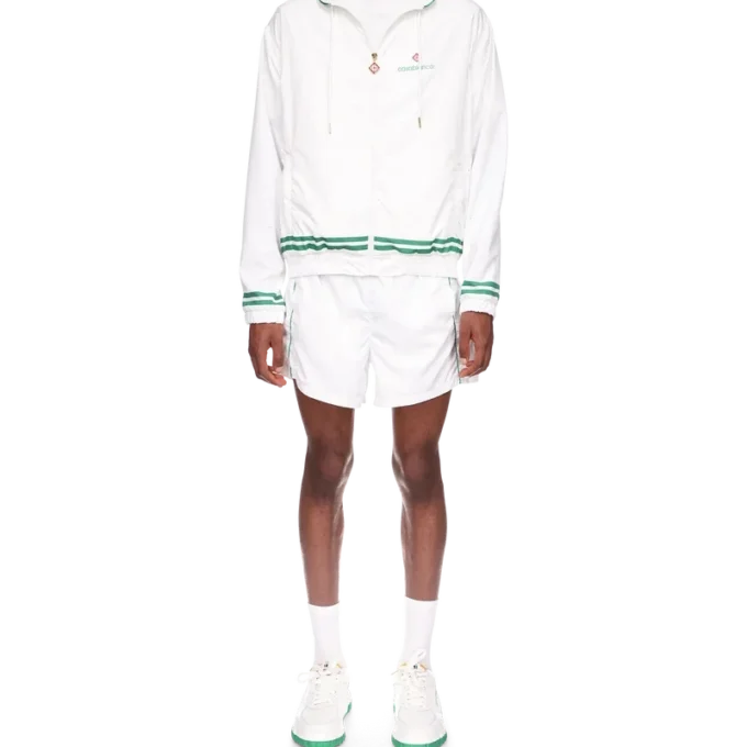 Träningsjacka med laserdetaljer