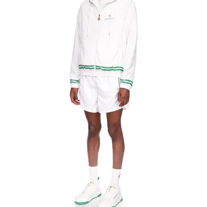 Träningsjacka med laserdetaljer