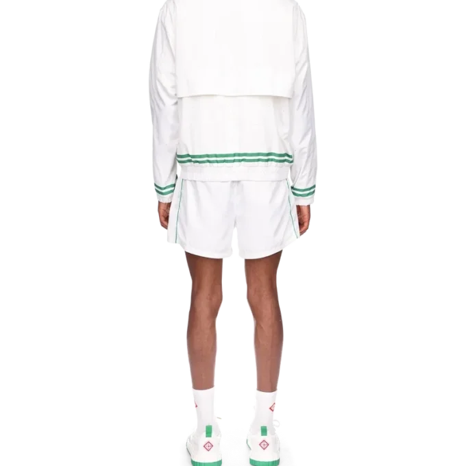 Träningsjacka med laserdetaljer