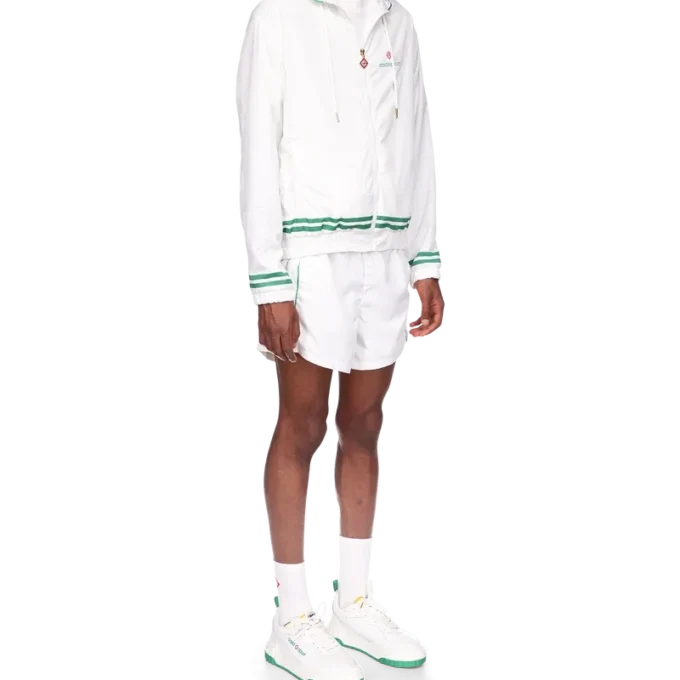 Träningsjacka med laserdetaljer