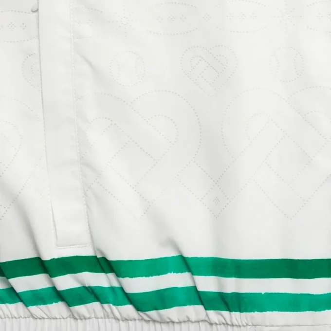 Träningsjacka med laserdetaljer