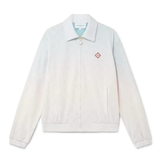 Träningsjacka med lasergraderade detaljer