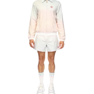 Träningsjacka med lasergraderade detaljer