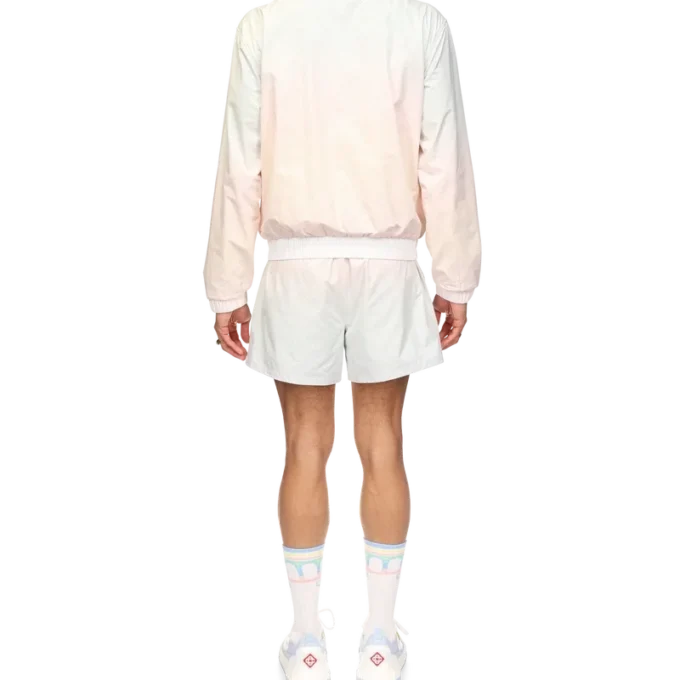 Träningsjacka med lasergraderade detaljer