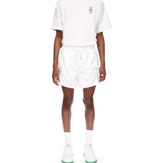 Träningsshorts med laserdetaljer