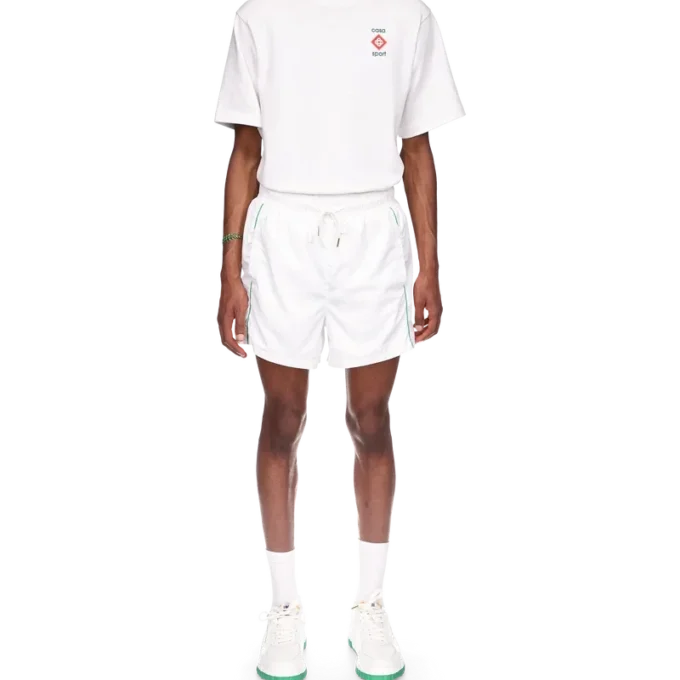 Träningsshorts med laserdetaljer