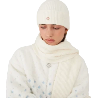 Ullmössa med ribbstickning