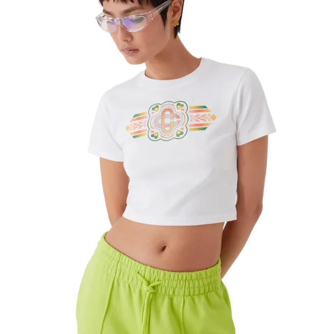 Unity is Power Cropped Baby T-shirt med korta ärmar