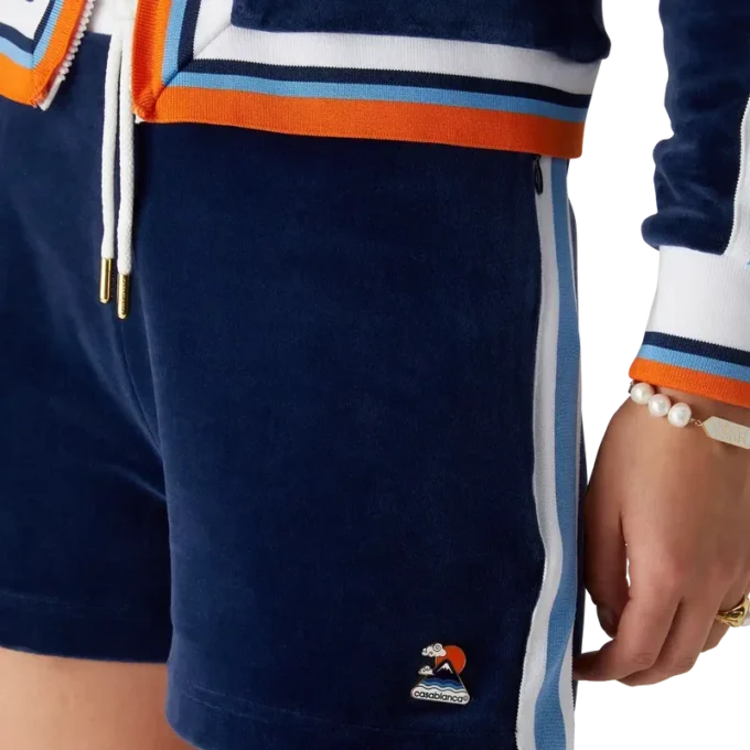 Velour Montagne-Shorts