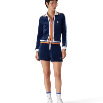 Velour Montagne-träningsjacka