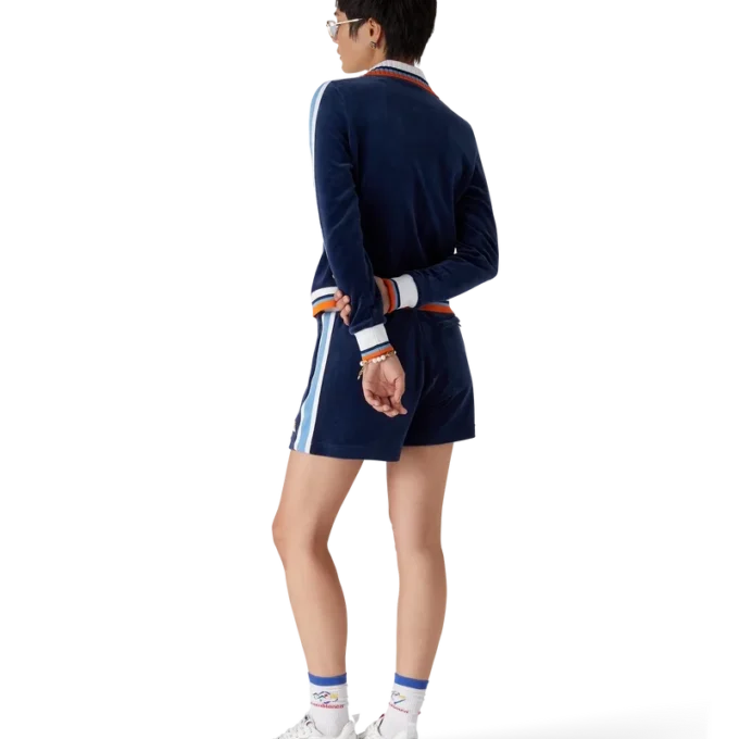 Velour Montagne-träningsjacka