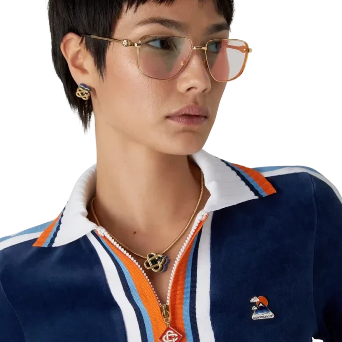 Velour Montagne-träningsjacka