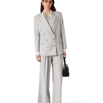 Överdimensionerad blazer i ull