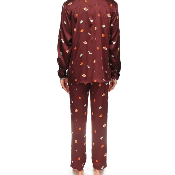 Vices pyjamasbyxor i silkesatin