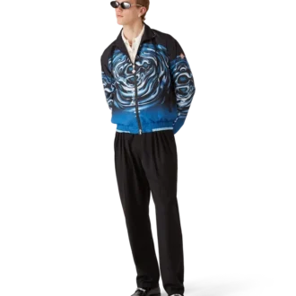 Warped Logo Ripple vindjacka