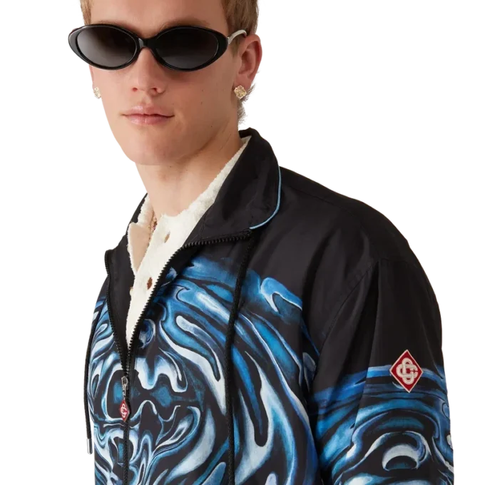 Warped Logo Ripple vindjacka