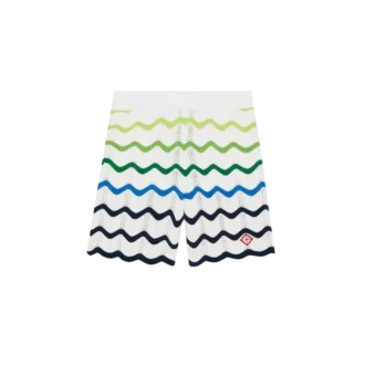 Wave-stickade shorts
