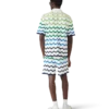 Wave-stickade shorts