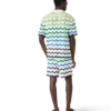 Wave-stickade shorts