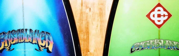 Handgjord Casablanca Retro-surfbräda