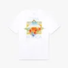 White Flower Court Icon kortärmad T-shirt